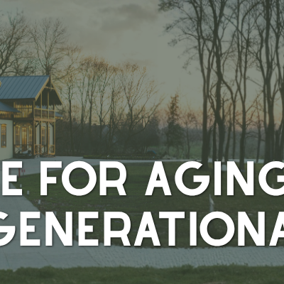 Furniture for Aging in Place and Multigenerational Homes