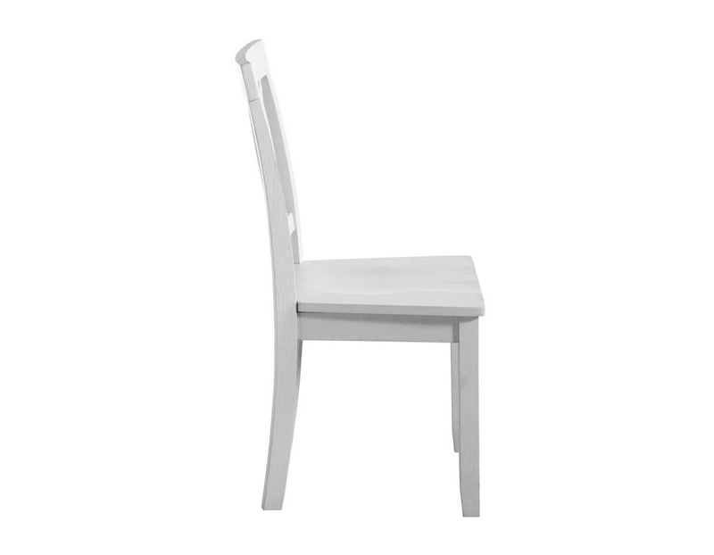Naples White Side Chair