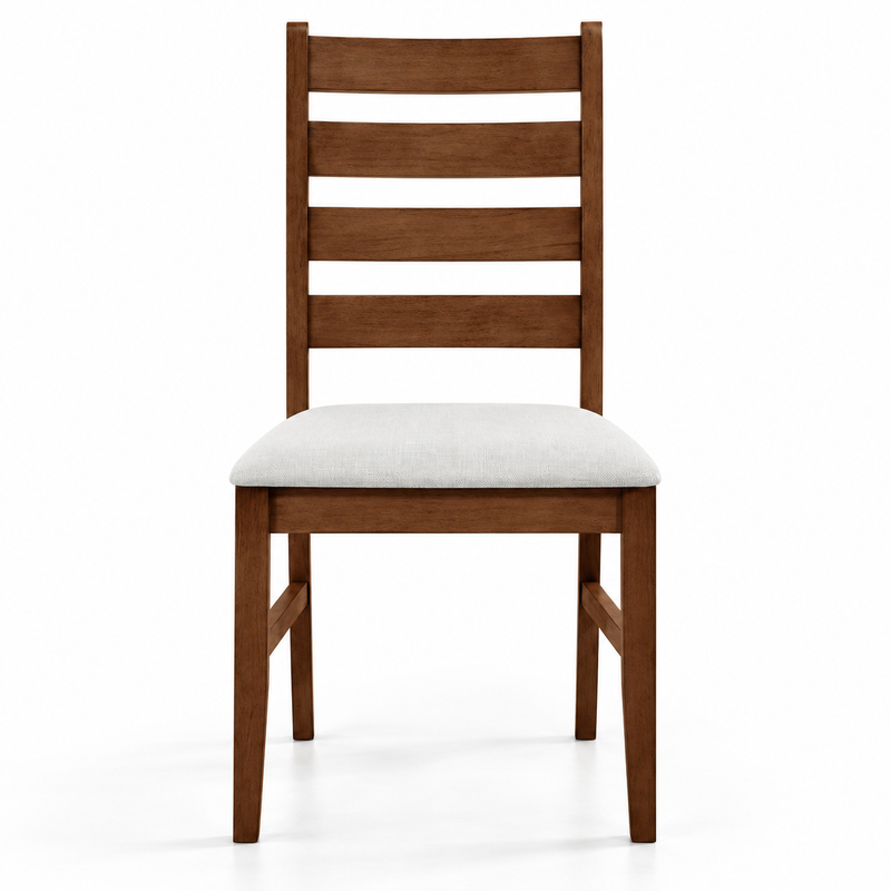 Pascal Walnut Ladderback Dining Chair