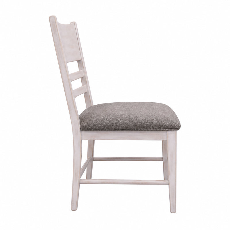 Rogen Rustic Dining Table, Bench, and Six Chairs
