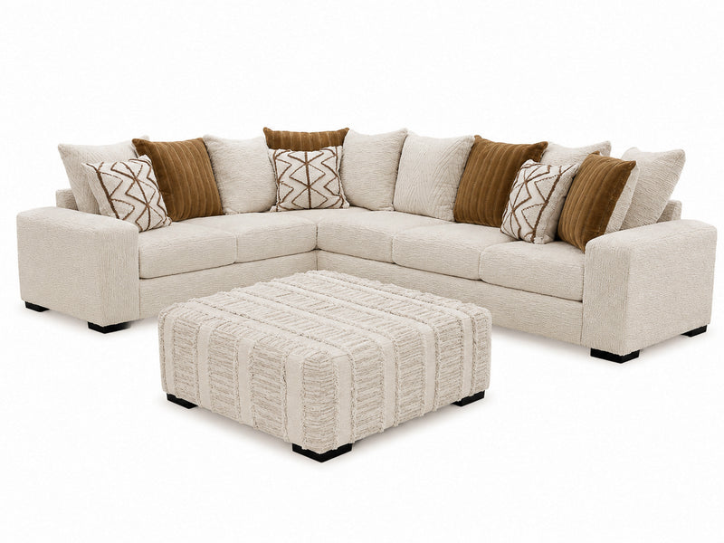 FREE Haven Oatmeal Ottoman w/ Purchase of Haven Oatmeal Sectional