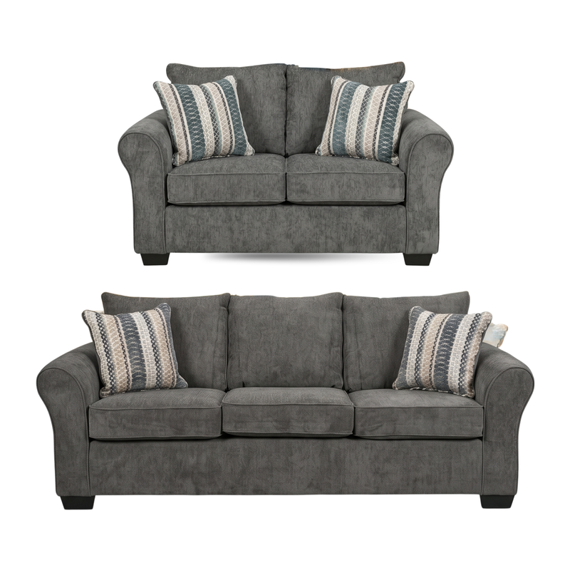 Free Britta Grey Stone Loveseat w/ Purchase of Britta Grey Stone Sofa
