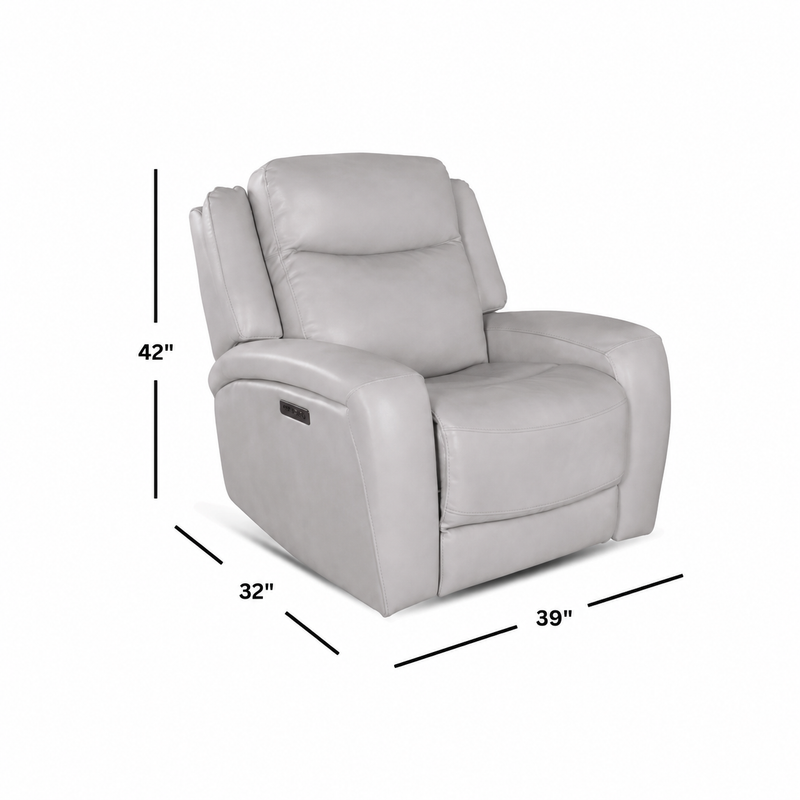 Bolero Fog Zero Gravity Power Recliner