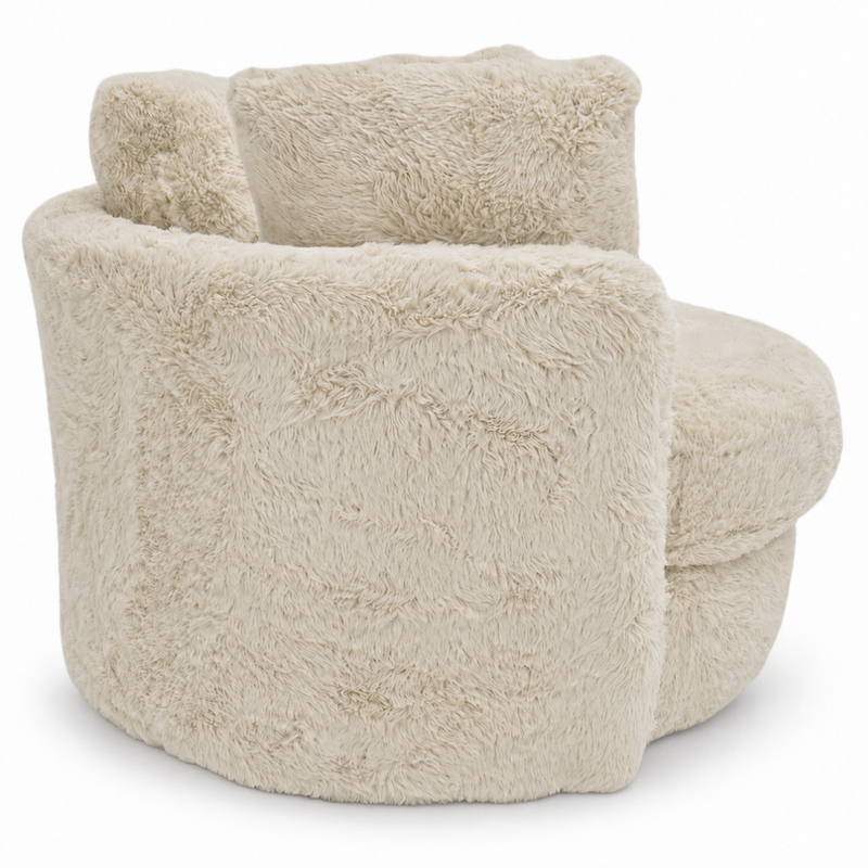 Yakety Yak Sand Fur Swivel Pod