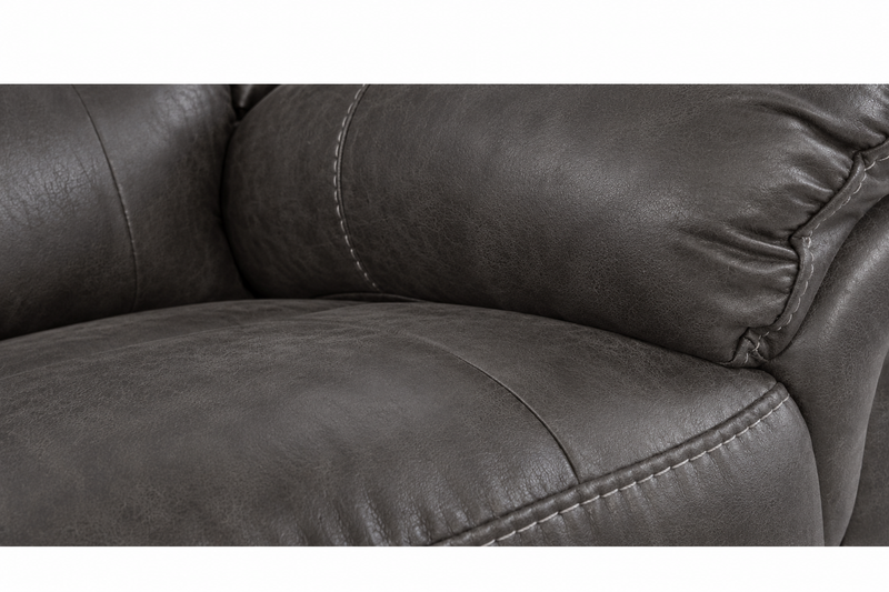 Cowboy Granite Glider Loveseat W/ Console