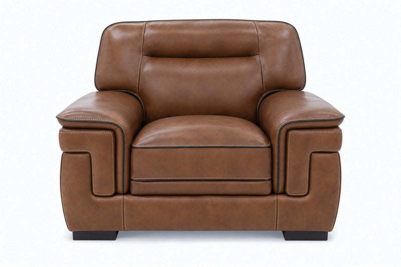 Venetian Honey Leather Chair