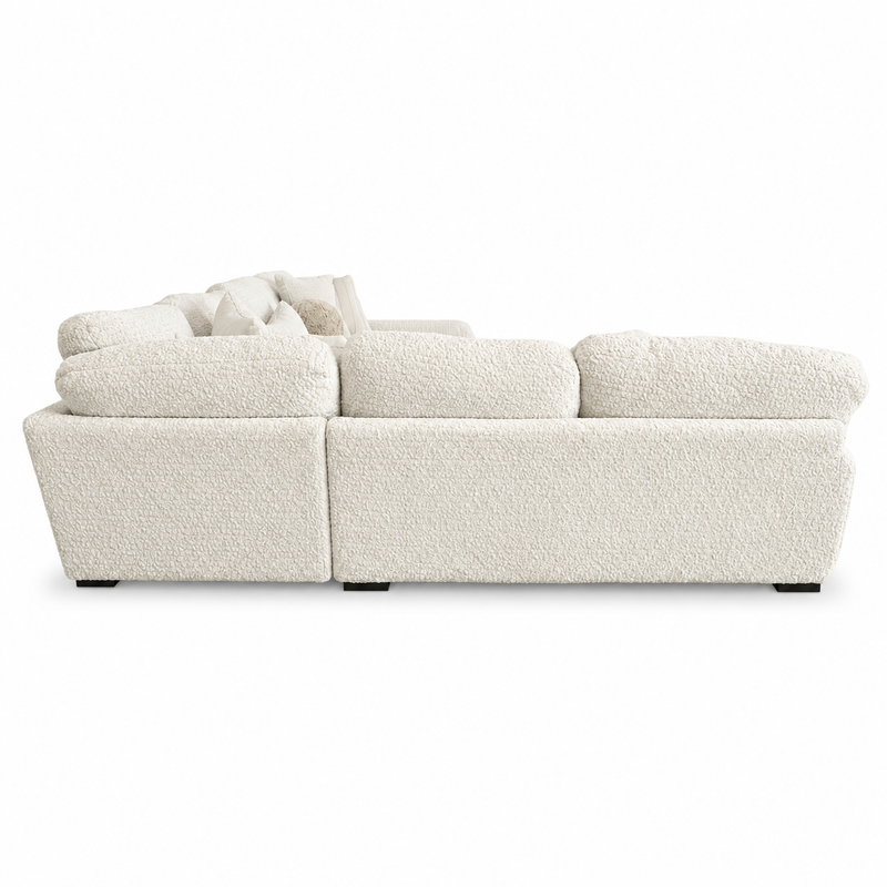 Doodle Ivory 3pc Sectional