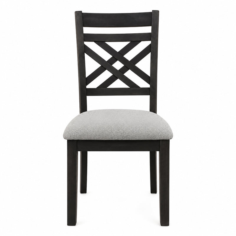Brooks Black 6 Piece Dining Set