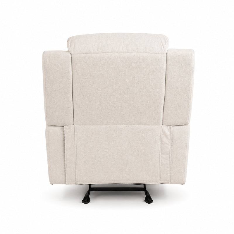 FREE Hyde Park Glider Recliner in Cloud with Purchase of Hyde Park 6 Pc Sectional in Cloud
