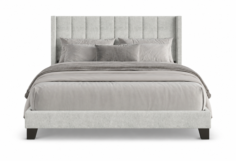 Aaron Upholstered Queen Panel Bed