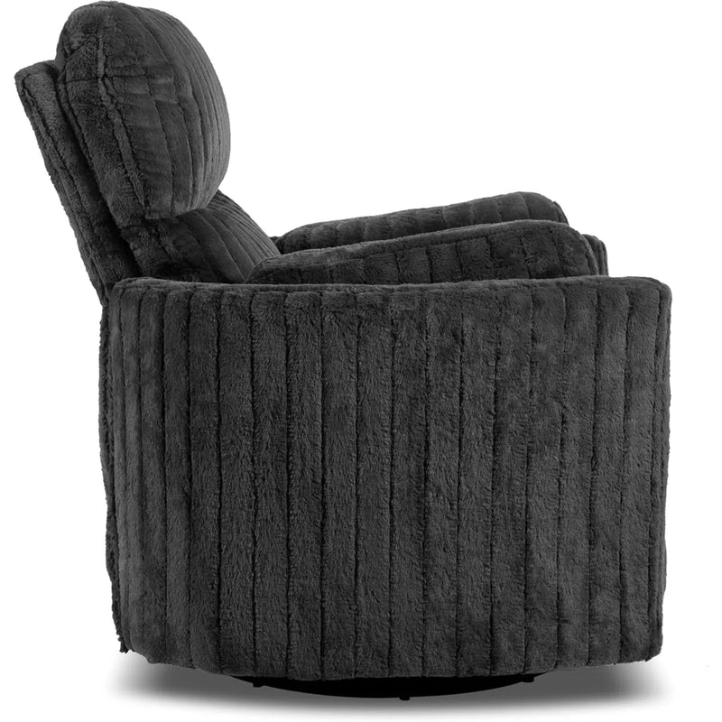 Gunmetal Swivel Glider Recliner