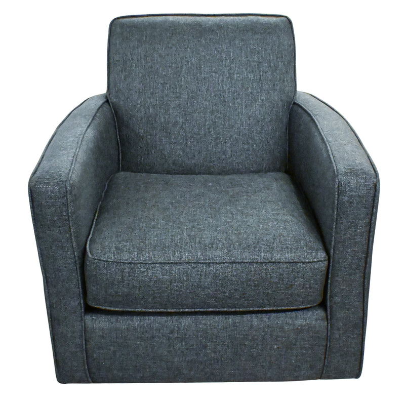 Grande Blue Swivel Chair