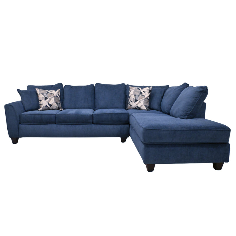 Clearview Denim Sectional