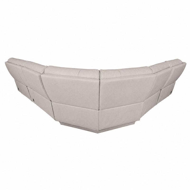 Avery Leather Triple Power Sectional
