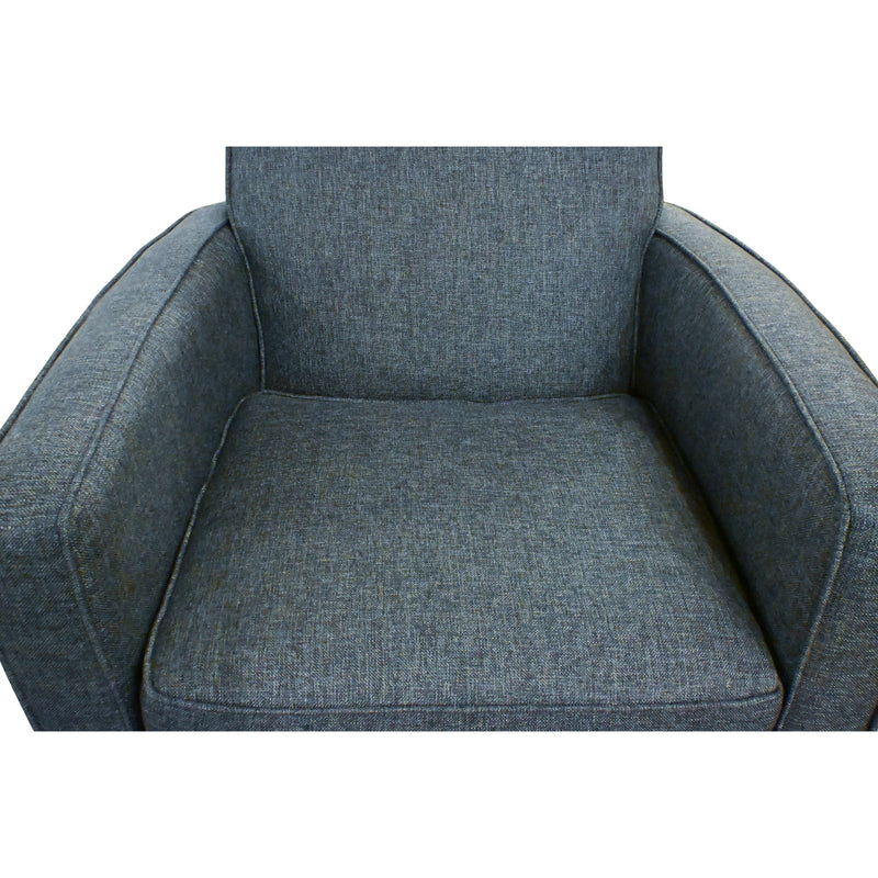 Grande Blue Swivel Chair