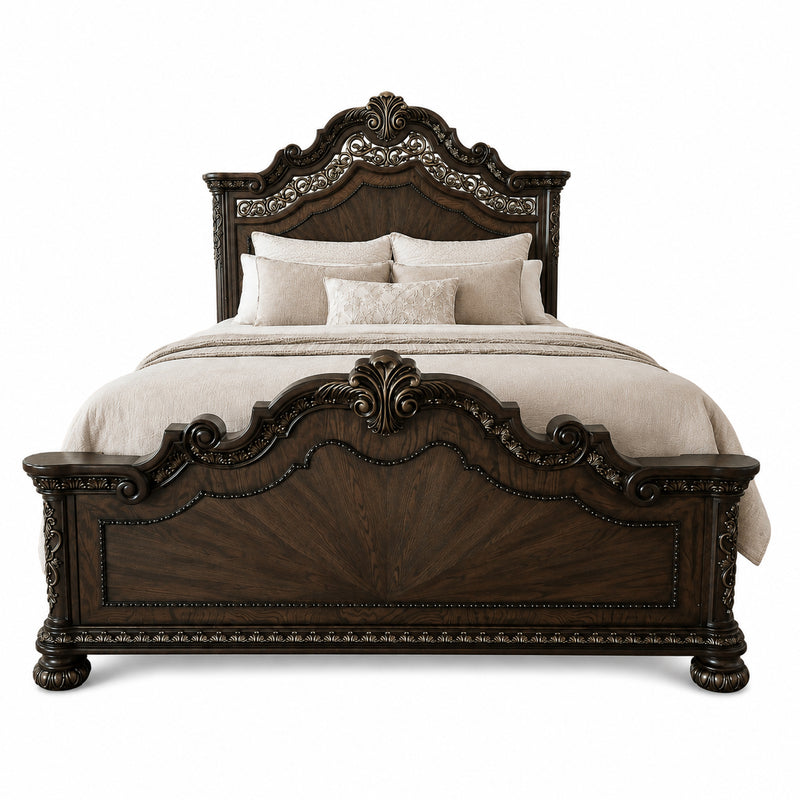 Lydia Queen Panel Bed