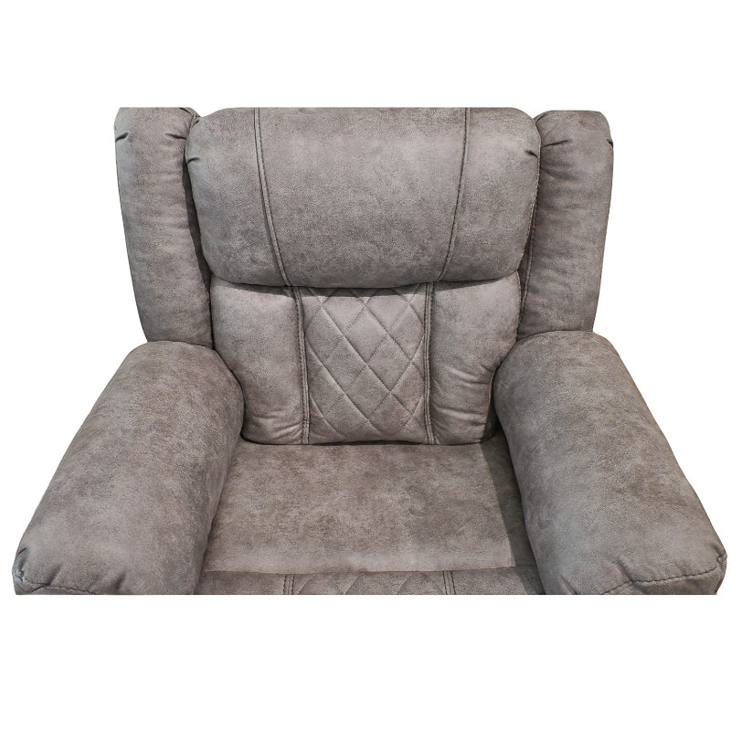 Charly Grey Manual Recliner