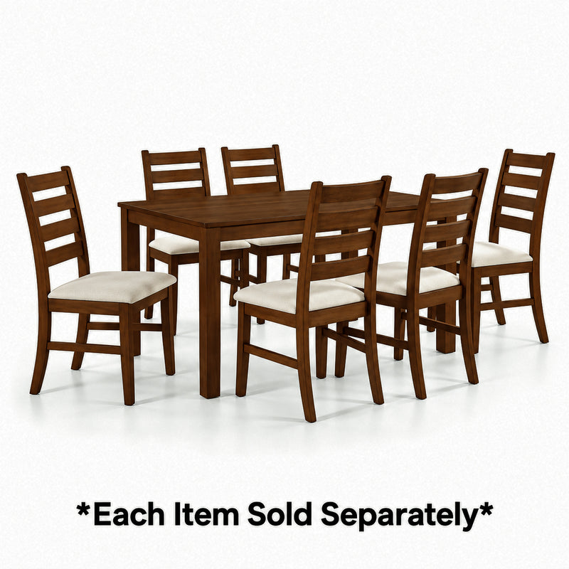 Pascal Walnut Rectangular Dining Table
