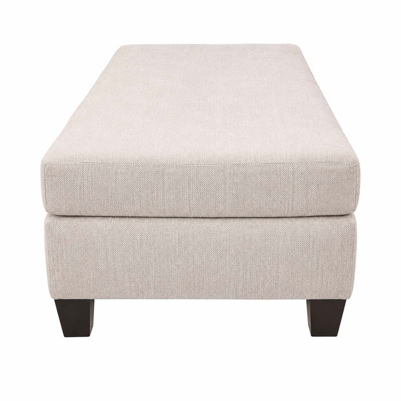 Venus Cream Ottoman