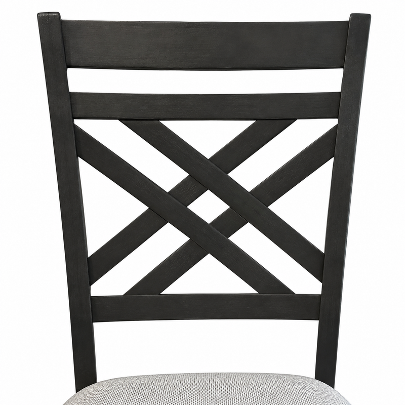 Brooks Black 6 Piece Dining Set