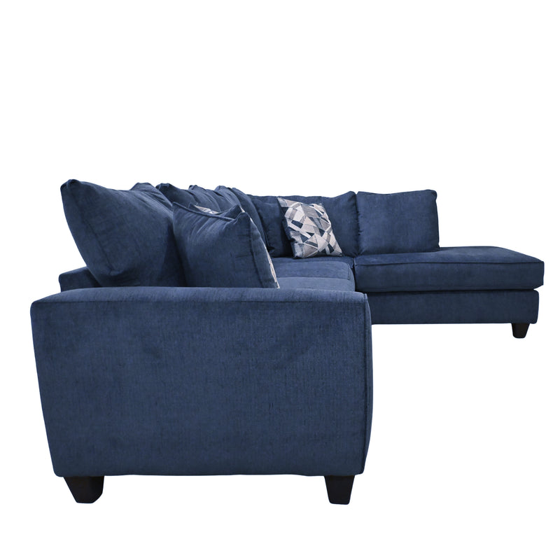 Clearview Denim Sectional