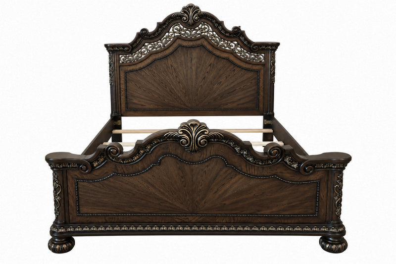 Lydia Queen Panel Bed