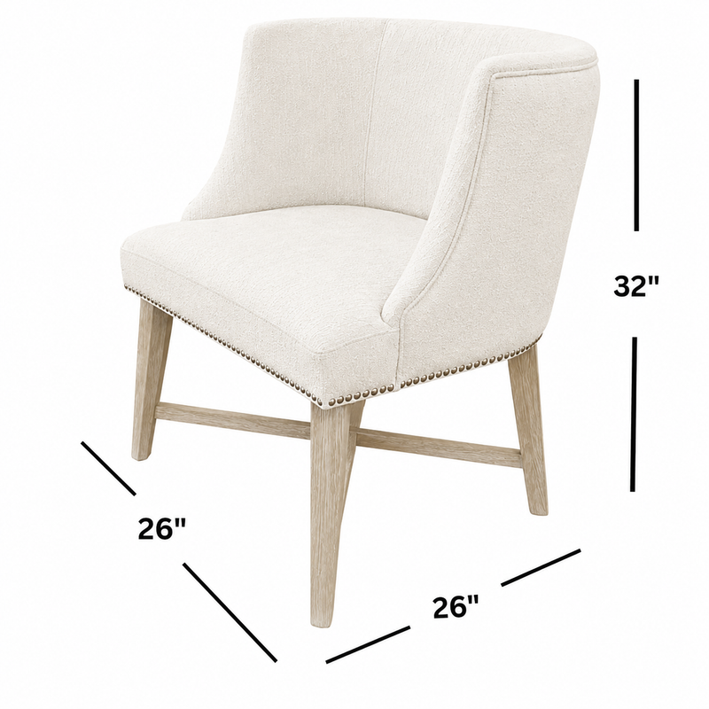 Sutton Upholstered Barrel Back Chair