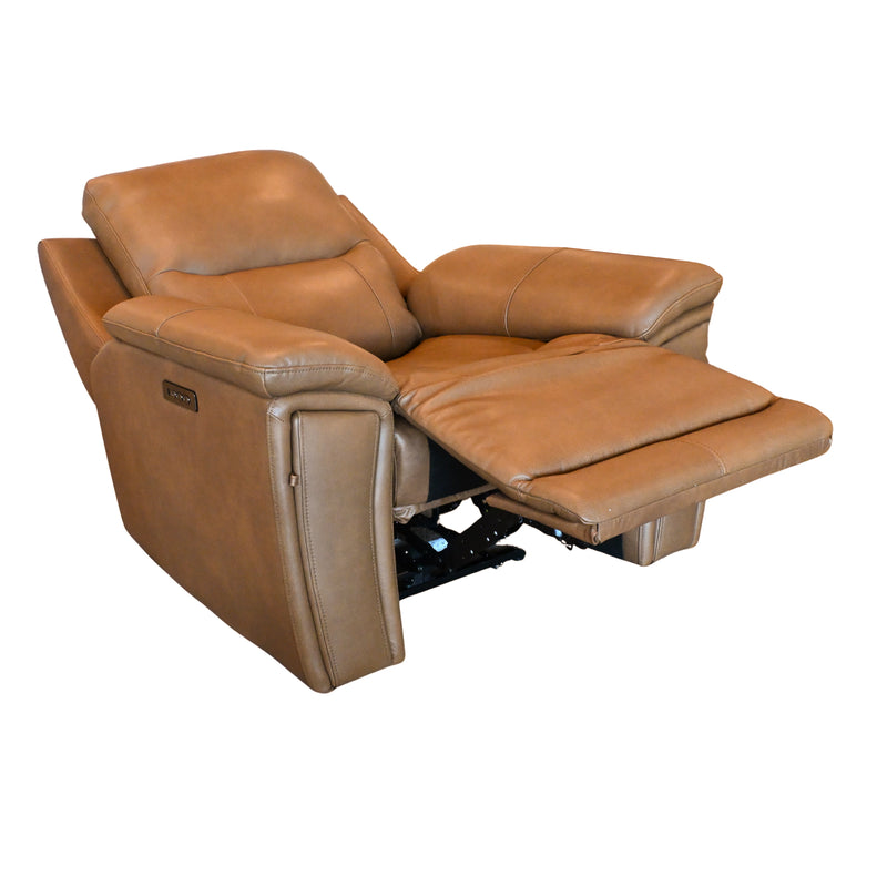 Genova Earth Leather Power Recliner