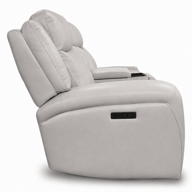 Bolero Fog Zero Gravity Power Reclining Loveseat w/ Wireless Charger