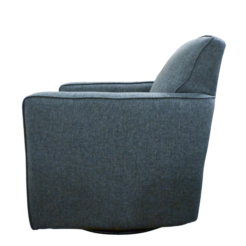 Grande Blue Swivel Chair