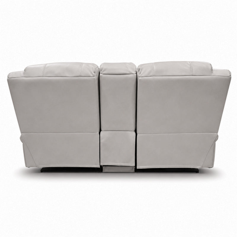 Bolero Fog Manual Reclining Console Loveseat
