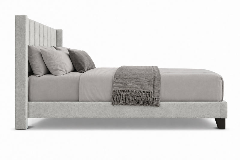 Aaron Upholstered Queen Panel Bed