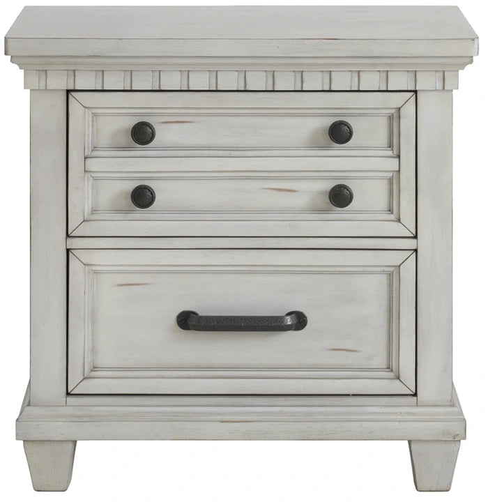 McCoy Antique White Nightstand