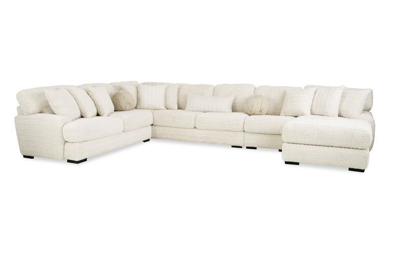 FREE Armless Chair & Swivel Chair with Purchase of Doodle Ivory 3 Pc Sectional (Copy)