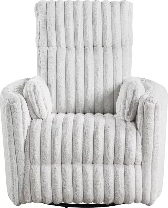 Silver Swivel Glider Recliner