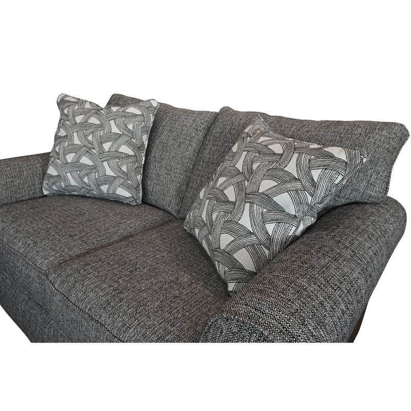 Collins Love Seat in Sugarshack Onyx
