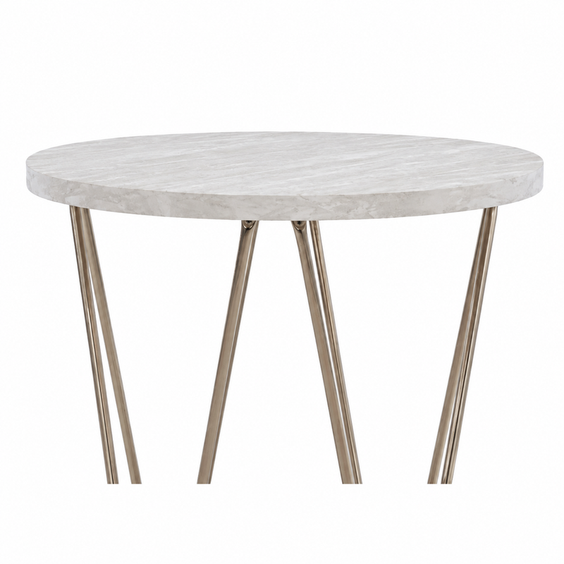 Rowyn Faux Marble Three Pack with Cocktail & Two End Tables
