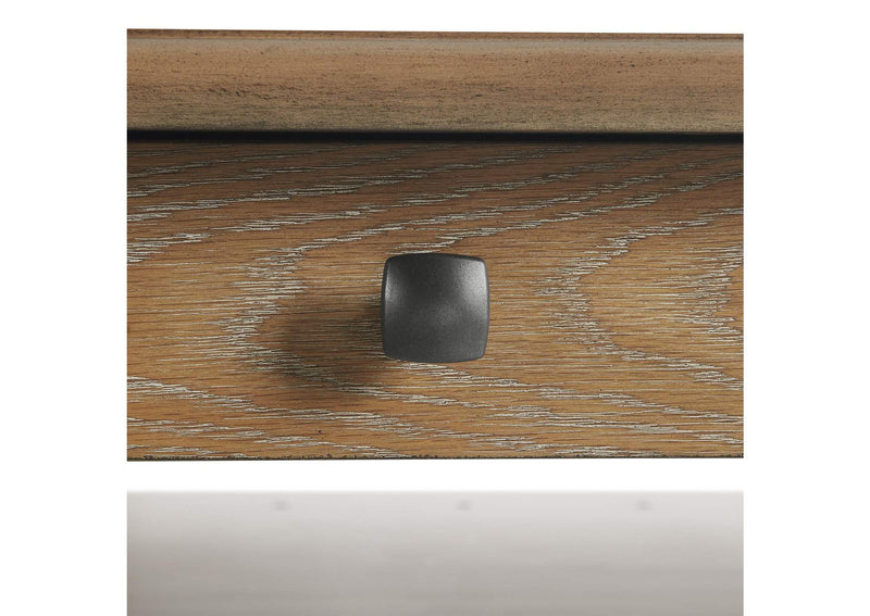 Bellevue Rectangular Counter Table In Walnut And Antique White