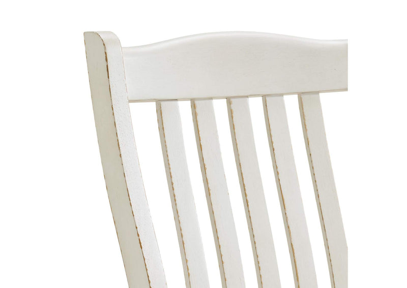 Bellevue Slat Back Counter Chair w/ Beige