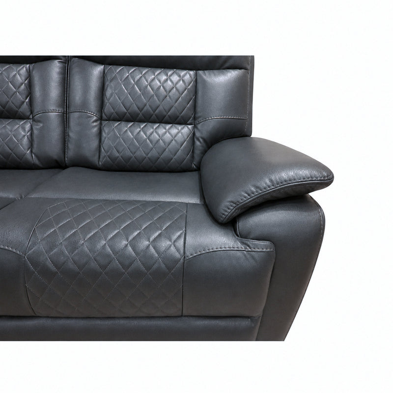 Trinidad Pebble Grey Dual Power Reclining Sofa