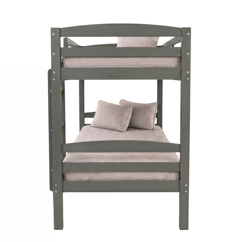 Mason Grey Twin/Twin Bunk Bed