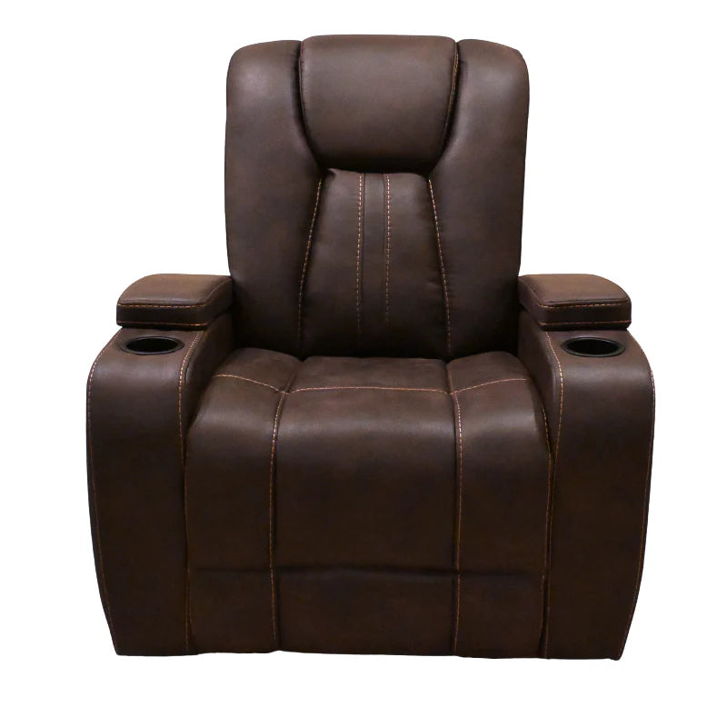 Buy the Cowboy Brown Reclining Sofa, get the Cowboy Brown Recliner FREE, and Get the Cowboy Brown Loveseat HALF OFF