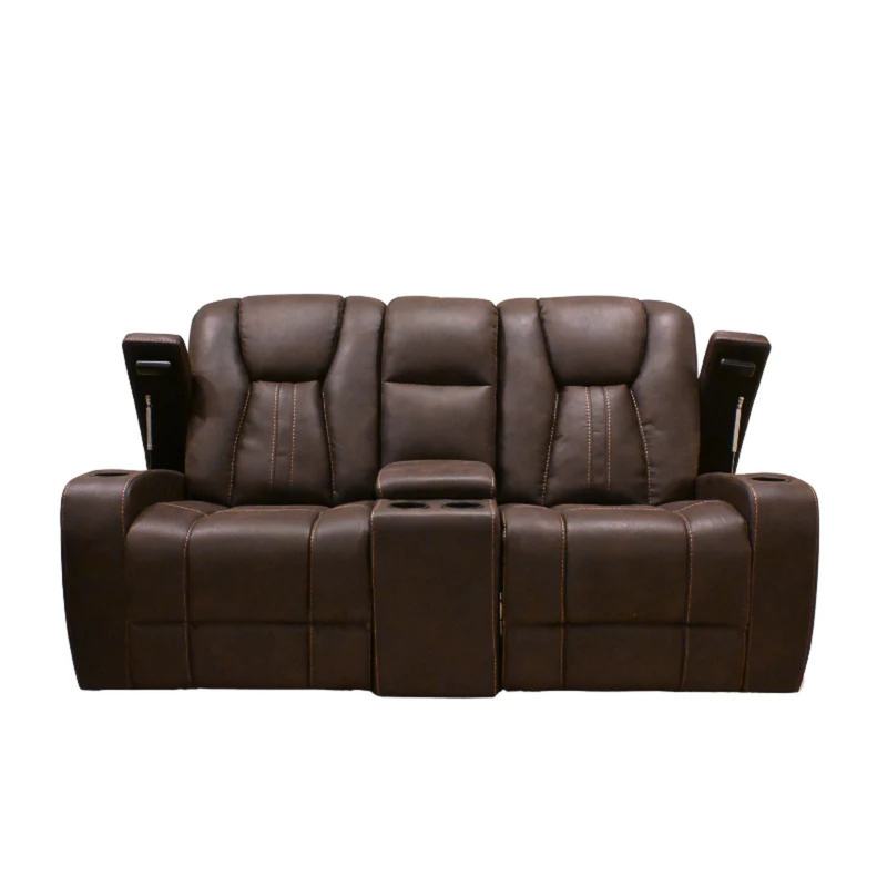 Buy the Cowboy Brown Reclining Sofa, get the Cowboy Brown Recliner FREE, and Get the Cowboy Brown Loveseat HALF OFF