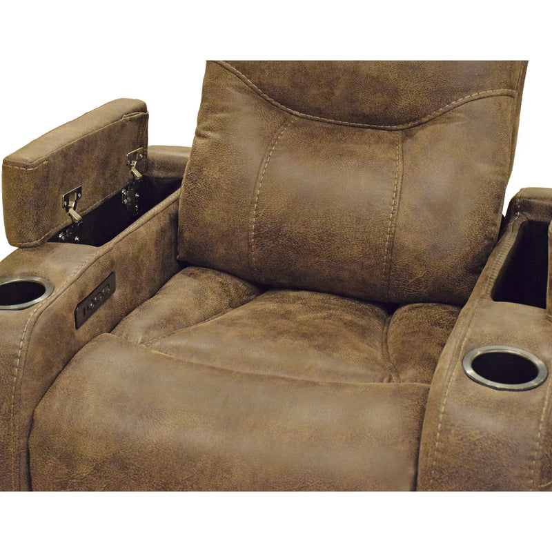 Chimera Brown Zero Gravity Power Recliner