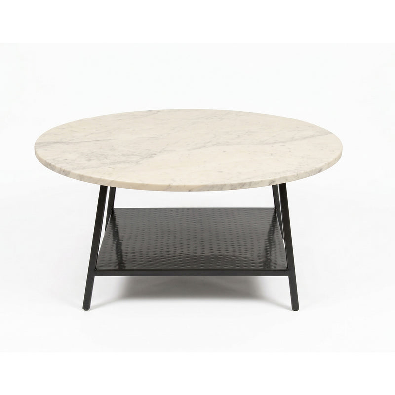 Banyon White Marble Top Coffee Table