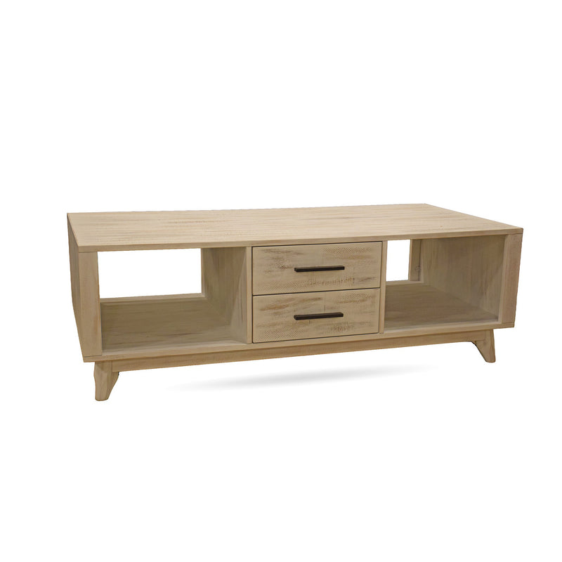 Rogen Rustic White Coffee Table