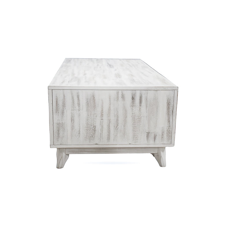 FREE Rogen Rustic White End Table w/ Purchase of Rogen Rustic White Coffee Table