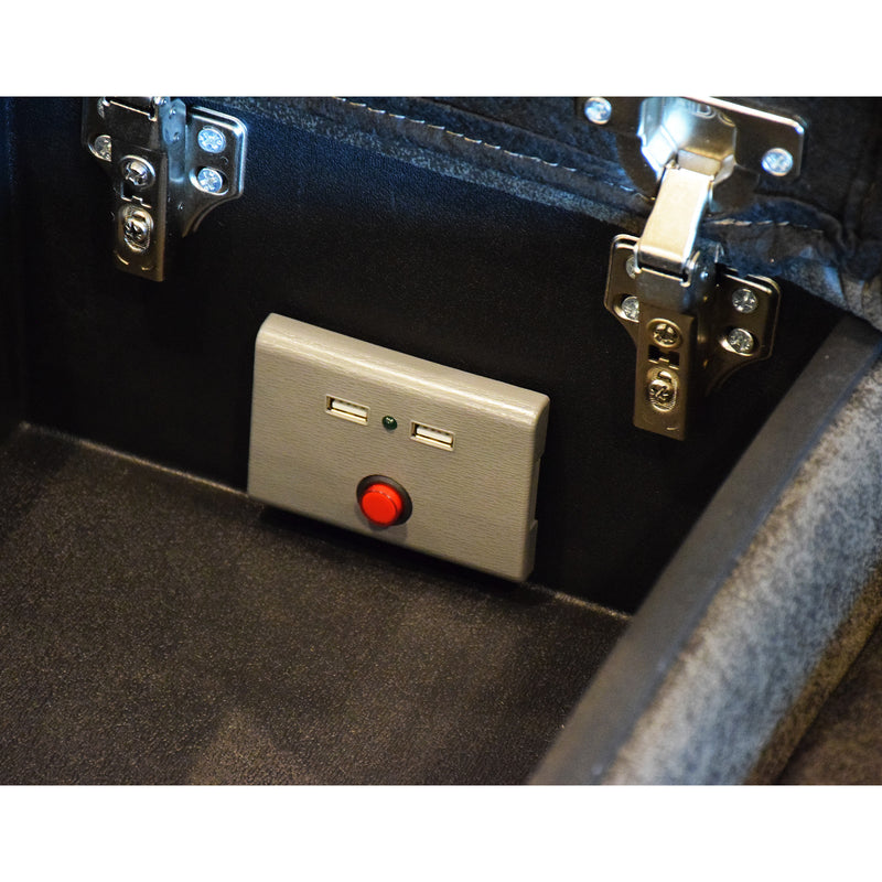 Texas Granite Reclining Console Loveseat