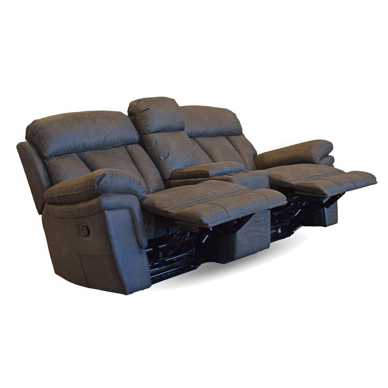 Texas Granite Reclining Console Loveseat