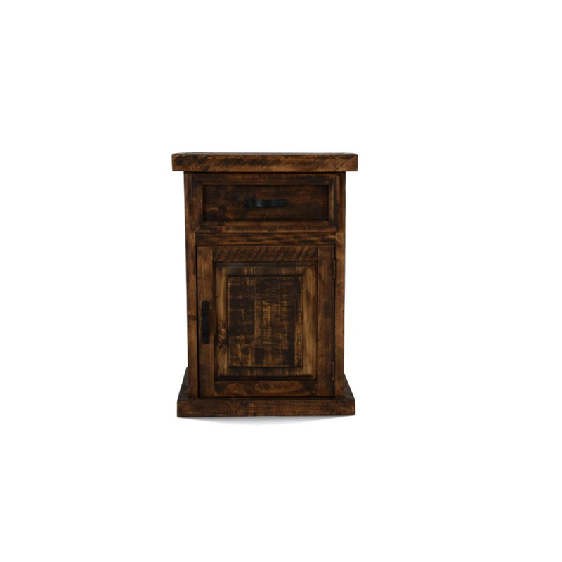 Dark Distressed Bonanza One Door Stand